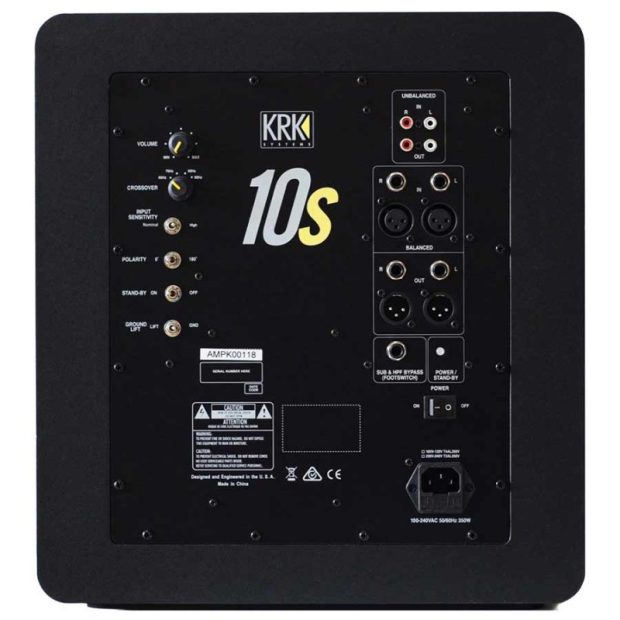 ساب ووفر مانیتورینگ کی آر کی KRK 10S2 - تصویر 2