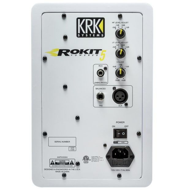 اسپیکر مانیتورینگ کی آر کی KRK Rokit 5 G3 White - تصویر 3