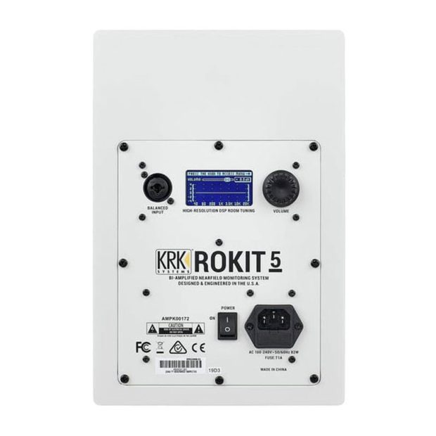 اسپیکر مانیتورینگ کی آر کی KRK Rokit 5 G4 White Noise - تصویر 6