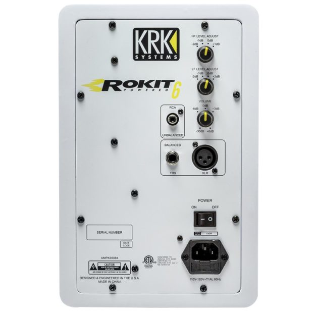 اسپیکر مانیتورینگ کی آر کی KRK Rokit 6 G3 White - تصویر 3