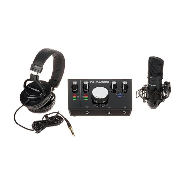 کارت صدا و پکیج استودیو ام آدیو M-Audio M-Track 2×2 Vocal Studio Pro - تصویر 2