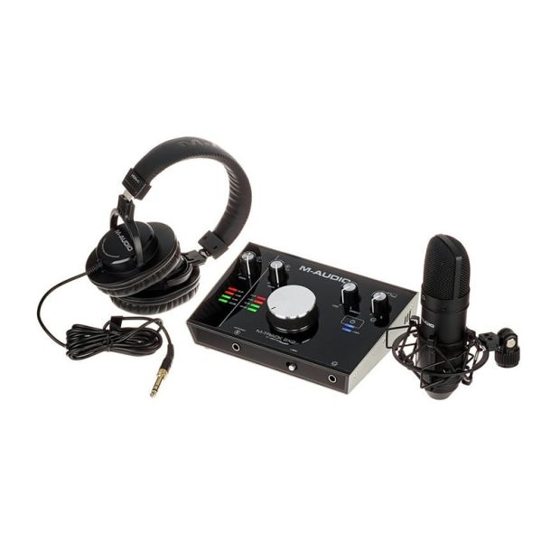 کارت صدا و پکیج استودیو ام آدیو M-Audio M-Track 2×2 Vocal Studio Pro - تصویر 3