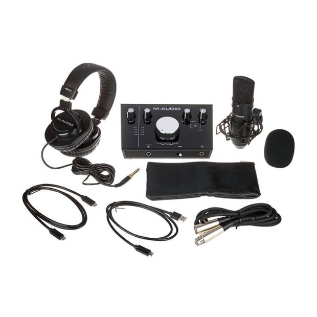 کارت صدا و پکیج استودیو ام آدیو M-Audio M-Track 2×2 Vocal Studio Pro - تصویر 5