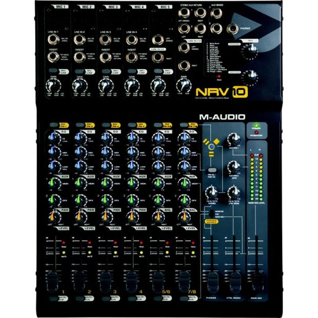 میکسر صدا ام آدیو M-Audio NRV 10 - تصویر 2