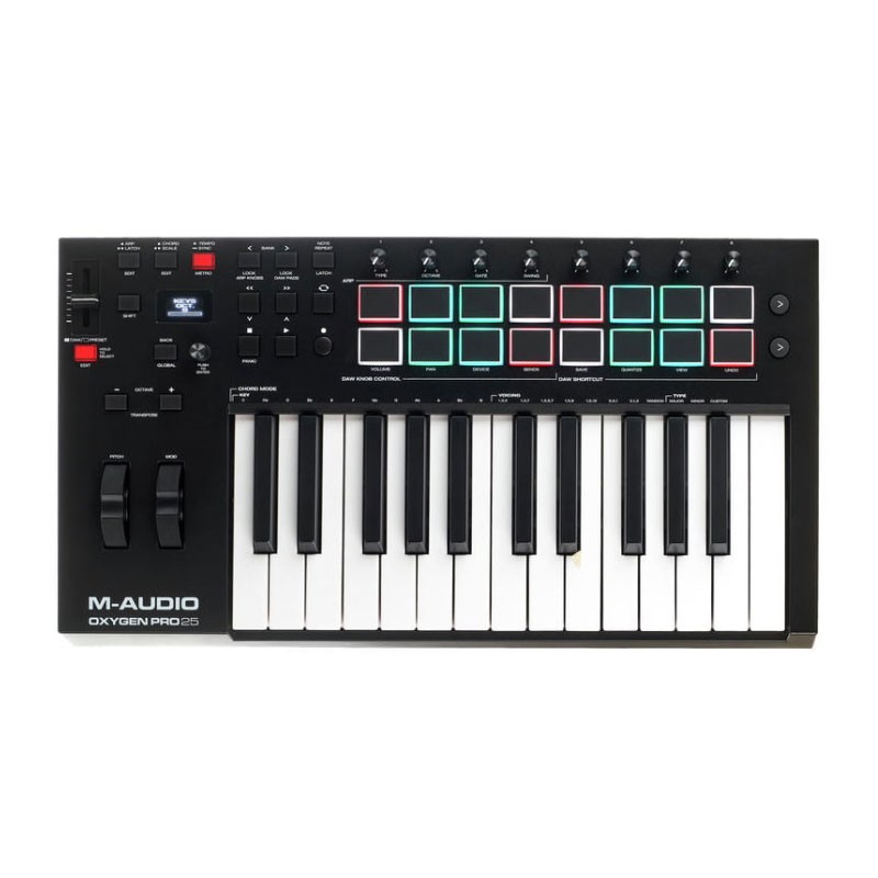 m-audio-oxygen-pro-25-01-800x800-1.jpg میدی کنترلر ام آدیو M-Audio Oxygen Pro 25 - Image 1