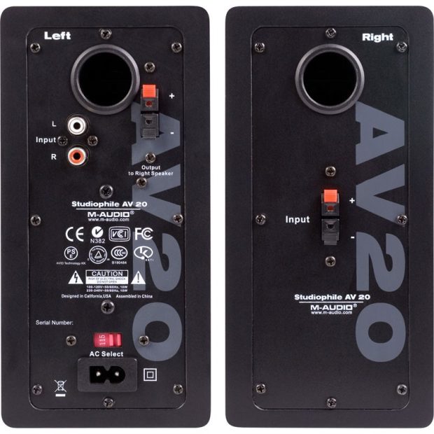 اسپیکر مانیتورینگ ام آدیو M-Audio Studiophile AV20 - تصویر 2