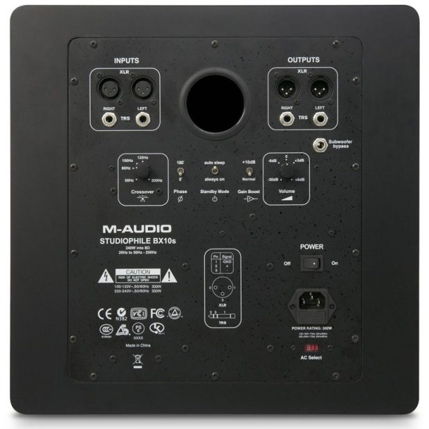 ساب ووفر مانیتورینگ ام آدیو M-Audio Studiophile BX-10 s - تصویر 3
