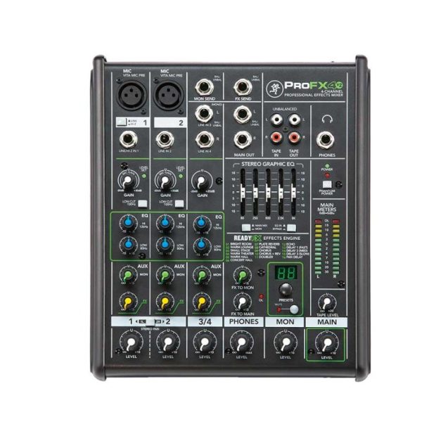 میکسر صدا مکی Mackie ProFX4v2 - تصویر 6