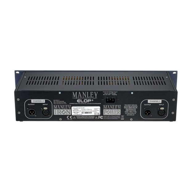 لیمیتر و کمپرسور Manley Manley ELOP+ Dual-channel Tube Compressor/Limiter - تصویر 5