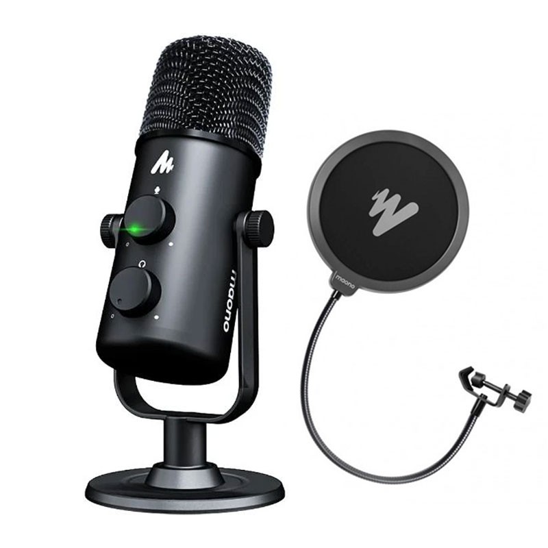 میکروفون یو اس بی ماونو Maono AU 903 + PF120