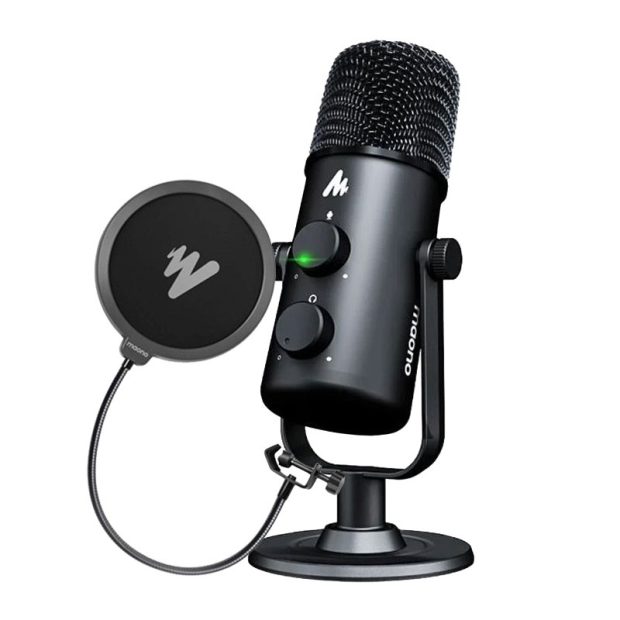 میکروفون یو اس بی ماونو Maono AU 903 + PF150 - تصویر 1