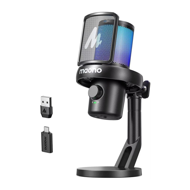 میکروفون یو اس بی ماونو Maono DM40 Pro Black