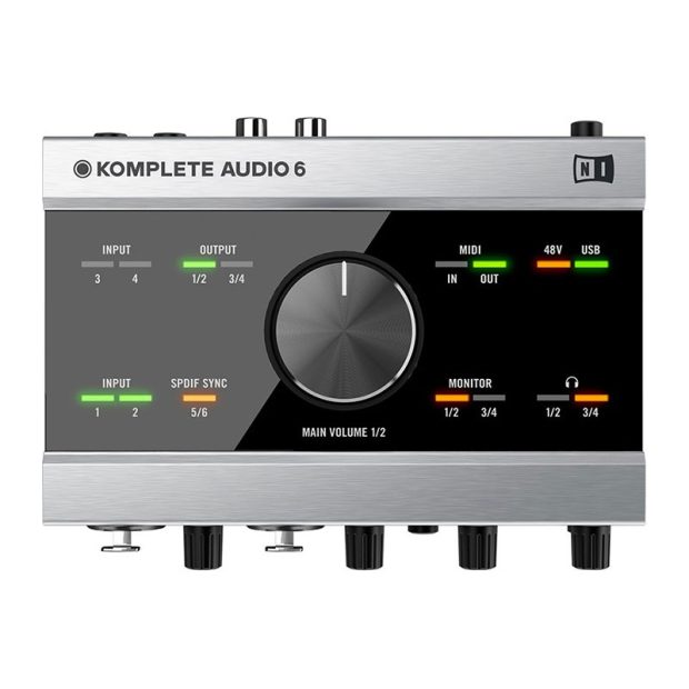 کارت صدا نیتیو اینسترومنتز Native Instruments Audio 6 - تصویر 1