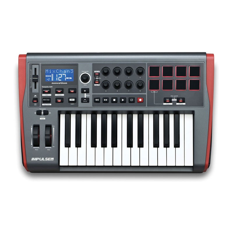 میدی کنترلر نویشن Novation Impulse 25