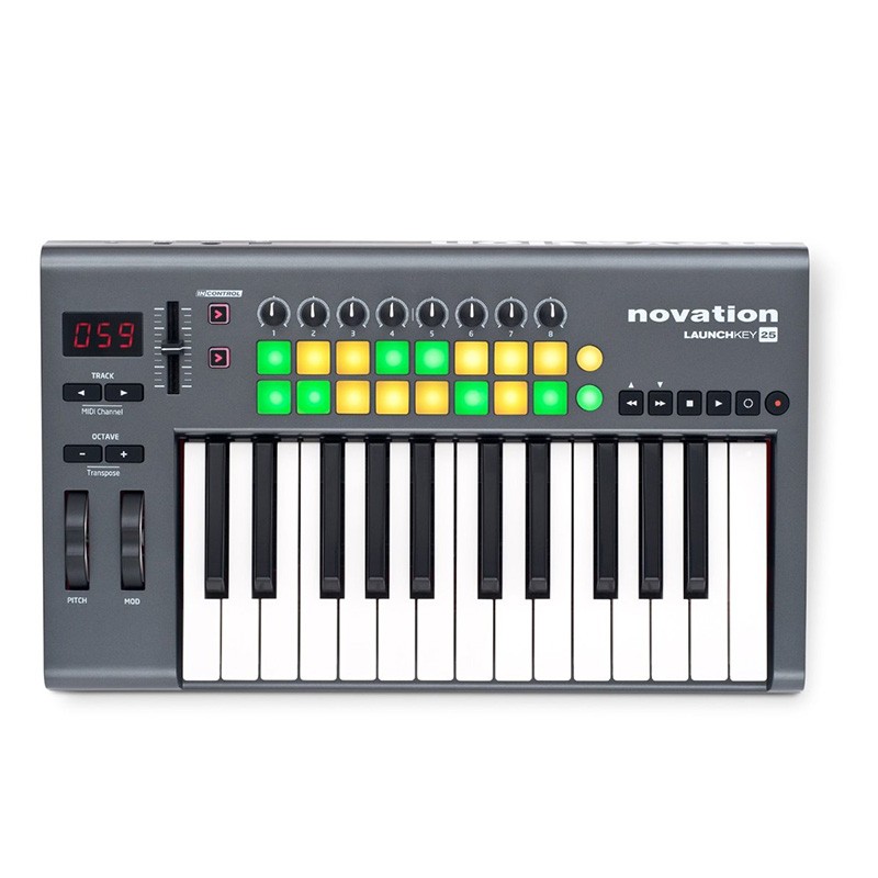 میدی کنترلر نویشن Novation LaunchKey 25