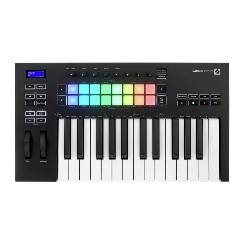 novation-launchkey-25-mk3-01-800x800-1.jpg میدی کنترلر نویشن Novation Launchkey 25 MK3 - Image 1