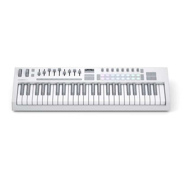 میدی کنترلر نویشن Novation Launchkey 49 MK4 White - تصویر 2