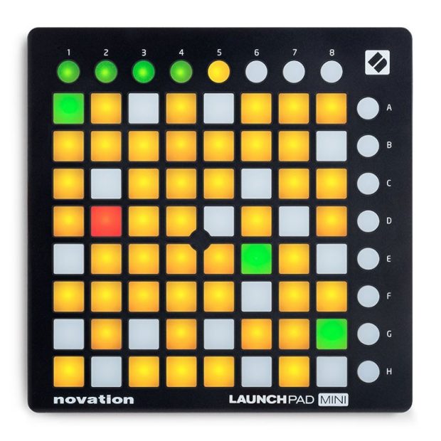 novation-launchpad-mini-mk2-01-800x800-1.jpg لانچ پد نویشن Novation Launchpad Mini MK2 - تصویر 1