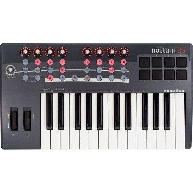 novation-nocturn-25-01-800x800-1.jpg میدی کنترلر نویشن Novation Nocturn 25 - تصویر 1