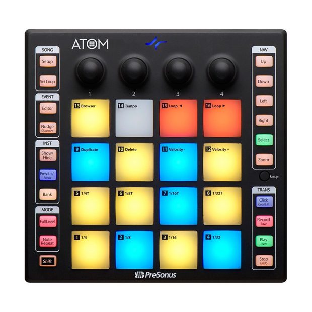 میدی کنترلر پریسونوس Presonus ATOM Pad Controller - تصویر 1