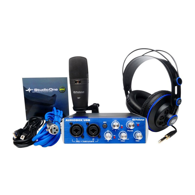 presonus-audiobox-studio-01-800x800-1.jpg کارت صدا و پکیج استودیو پریسونوس Presonus AudioBox Studio - Image 1
