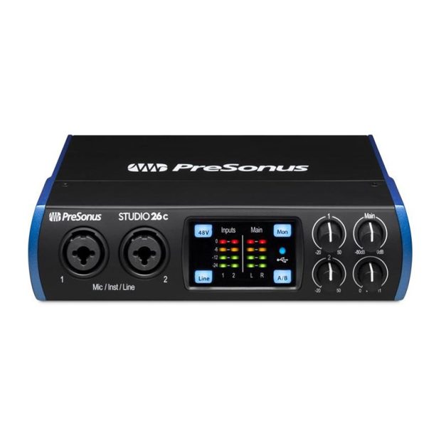 کارت صدا پریسونوس PreSonus Studio 26c - تصویر 3