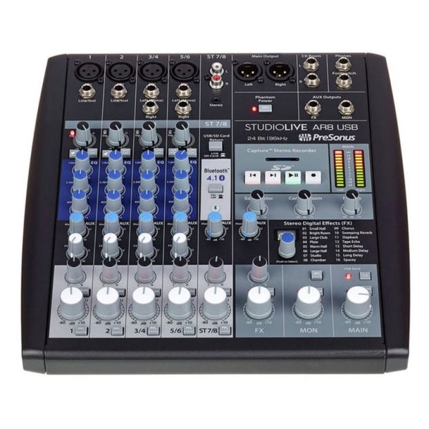 میکسر صدا پریسونوس Presonus StudioLive AR8 USB - تصویر 2