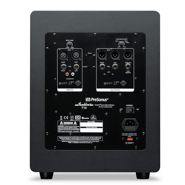 ساب ووفر مانیتورینگ پریسونوس PreSonus Temblor T10 - تصویر 2
