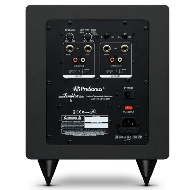ساب ووفر مانیتورینگ پریسونوس PreSonus Temblor T8 - تصویر 3