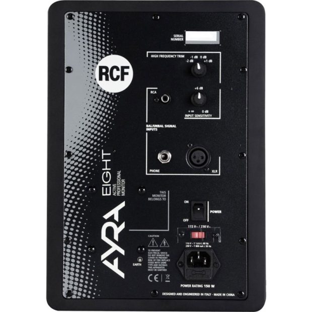 اسپیکر مانیتورینگ آر سی اف RCF AYRA 8 - تصویر 3