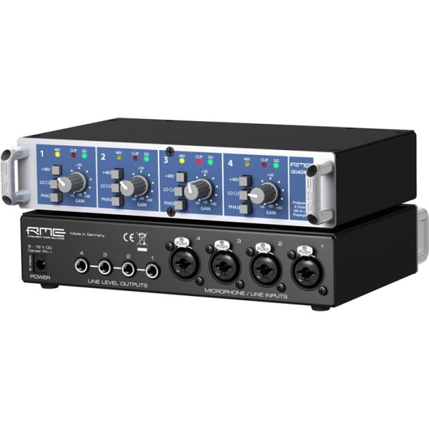 پری آمپ آر ام ای RME QuadMic II - تصویر 2