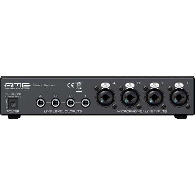 پری آمپ آر ام ای RME QuadMic II - تصویر 4