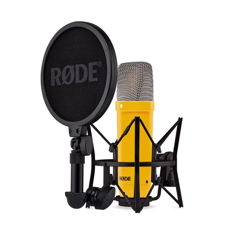 rode-nt1-signature-yellow-01-800x800-1.jpg میکروفن رود Rode NT1 Signature Yellow - Image 1