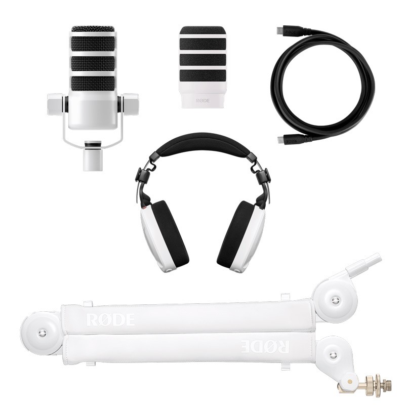 پکیج پادکست رود RODE USB Podcast Expansion Kit White