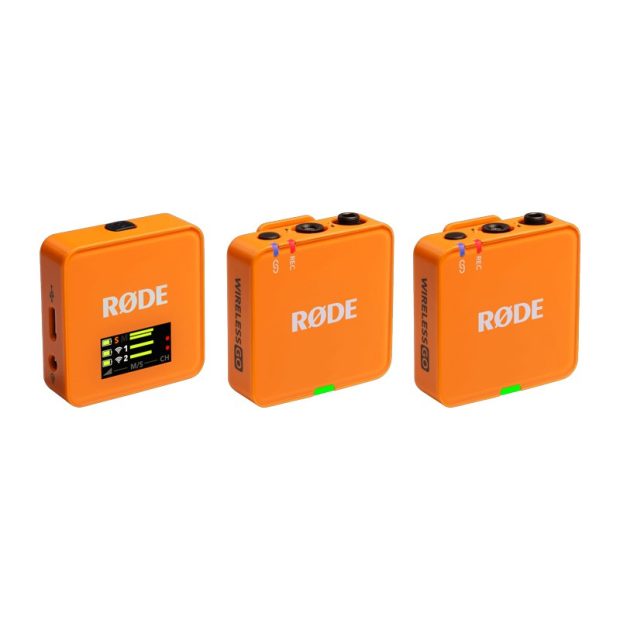 rode-wireless-go-gen-3-orange-01-800x800-1.jpg میکروفون بیسیم رود Rode Wireless GO Gen 3 Orange - تصویر 1