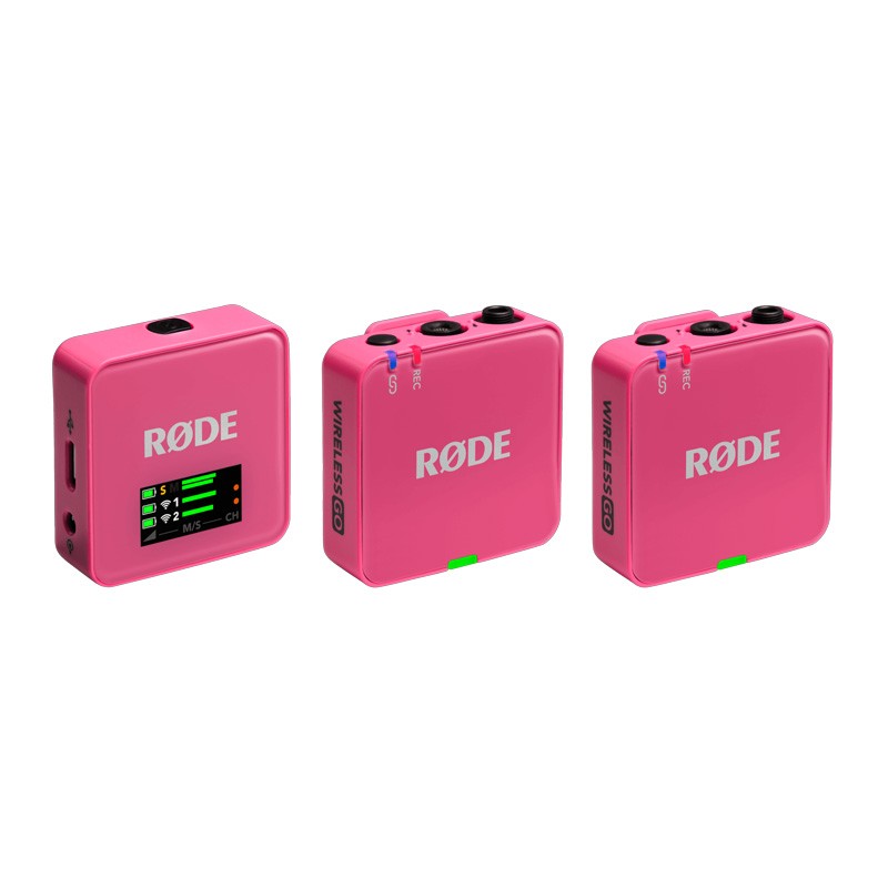 rode-wireless-go-gen-3-pink-01-800x800-1.jpg میکروفن بیسیم رود Rode Wireless GO Gen 3 Pink - Image 1