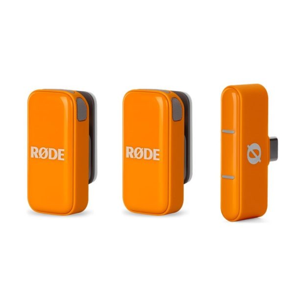 rode-wireless-micro-usb-c-orange-01-800x800-1.jpg میکروفون بیسیم رود Rode Wireless Micro USB C Orange - تصویر 1