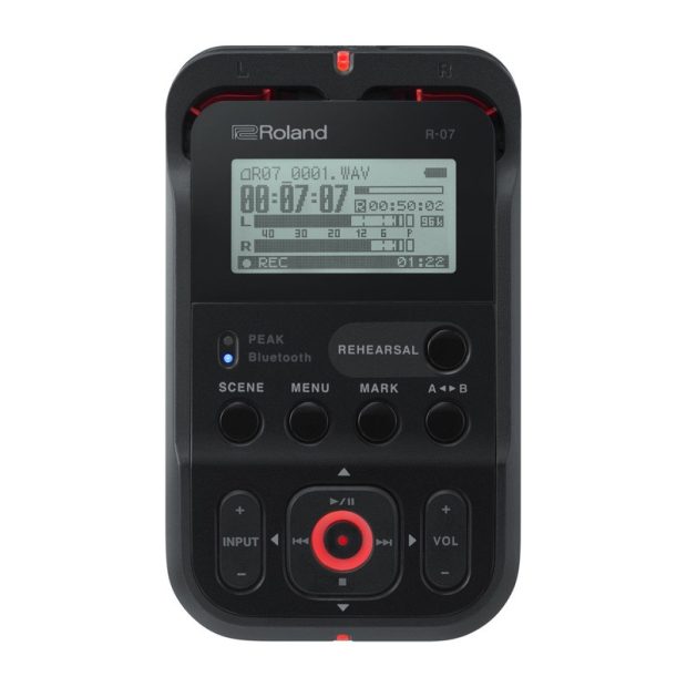 رکوردر صدا رولند Roland R-07 Black - تصویر 1
