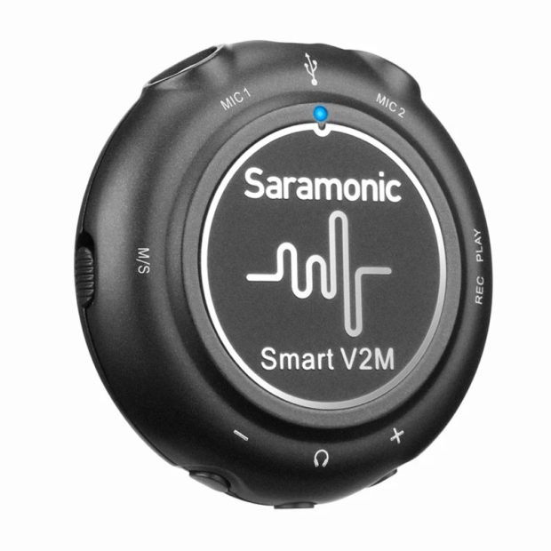 کارت صدا و میکروفون یقه ای سارامونیک Saramonic Smart V2M - تصویر 3