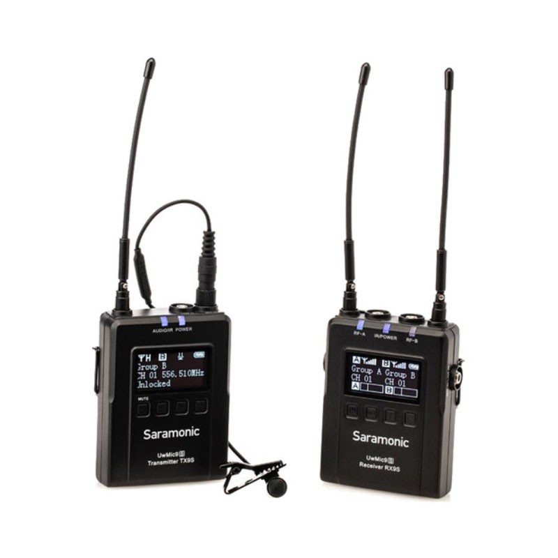 saramonic-uwmic9s-kit-1-01-800x800-1.jpg میکروفن بیسیم سارامونیک Saramonic UwMic9S Kit 1 - Image 1