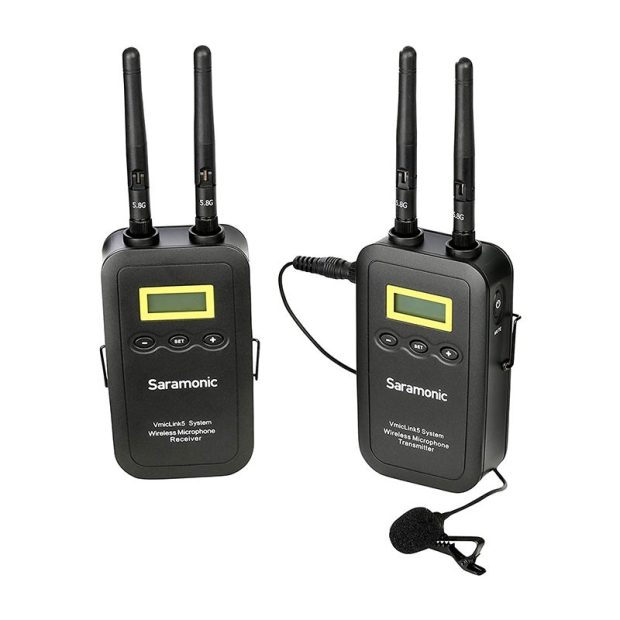 میکروفون بیسیم سارامونیک Saramonic VmicLink5 HiFi System TX + RX - تصویر 2