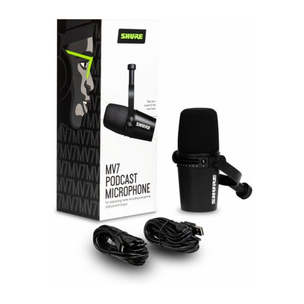 میکروفون یو اس بی شور Shure MV7 USB – Black - تصویر 5