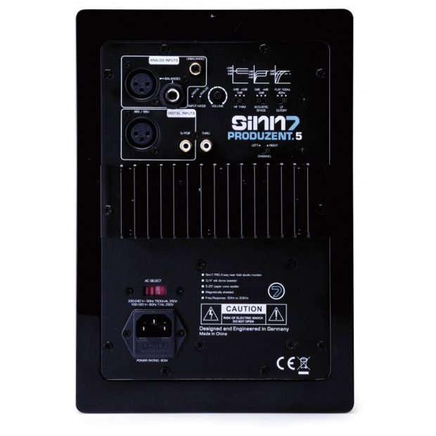 اسپیکر مانیتورینگ سین 7 Sinn7 Produzent.5 Black - تصویر 2