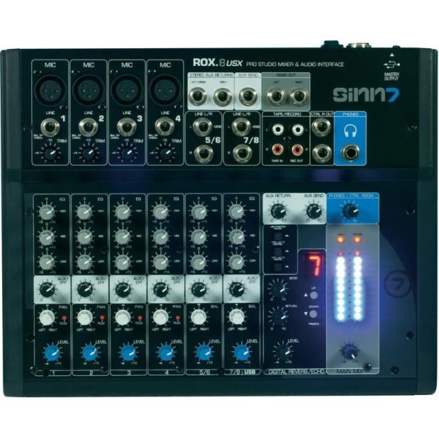 sinn7-rox-8-usb-01-800x800-1.jpg میکسر صدا سین 7 Sinn7 ROX 8 USB - تصویر 1