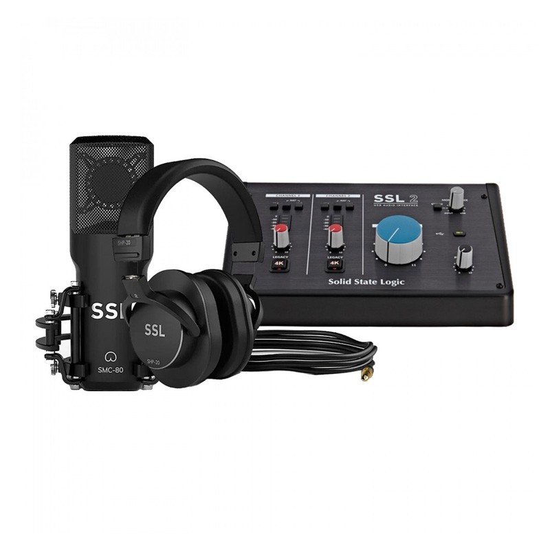 کارت صدا اس اس ال Solid State Logic SSL 2 Recording Pack