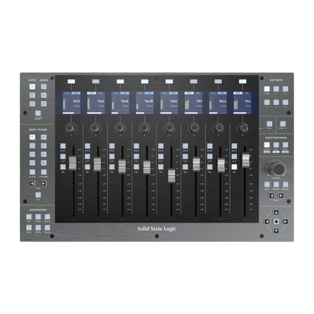 کنترلر نرم افزار اس اس ال Solid State Logic UF8