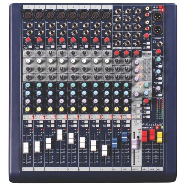 میکسر صدا سوند کرافت Soundcraft MFXi8 - تصویر 2