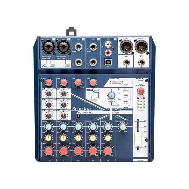 soundcraft-notepad-8fx-01-800x800-1.jpg میکسر صدا سوند کرافت Soundcraft Notepad-8FX - تصویر 1
