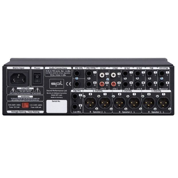 کنترلر صدا اس پی ال SPL MTC - Monitor & Talkback Controller - تصویر 2