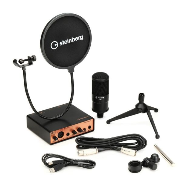 کارت صدا اشتنبرگ Steinberg UR12B Podcast Starter Pack - تصویر 1